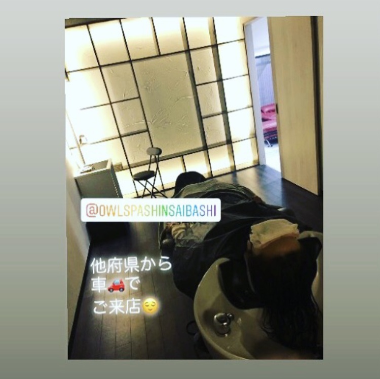 大阪心斎橋のリラックスヘッドスパ